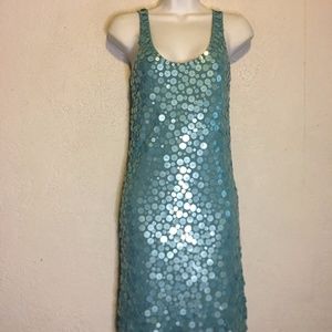 Mermaid Sequin Tank Dress by Venus S